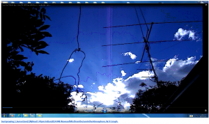 SunSpraying.1.SunsetJan(C)NjRout7.47pm3rdJan2014 048 WavesofMistfromtheSunintheAtmosphere.W.P.S.Graph.